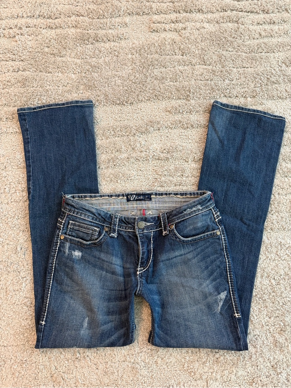 EUC Y2K That’ Style Size 30 (27”) Low Rise Denim Jeans